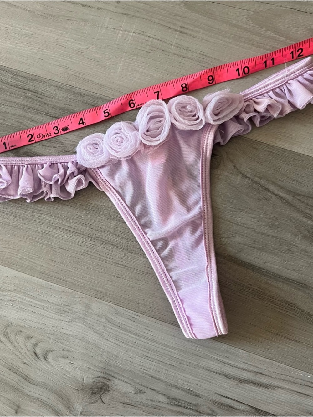 Vintage Victoria's Secret Embroidered Miracle Bra set with dolls kill thong NWT - Picture 11 of 17